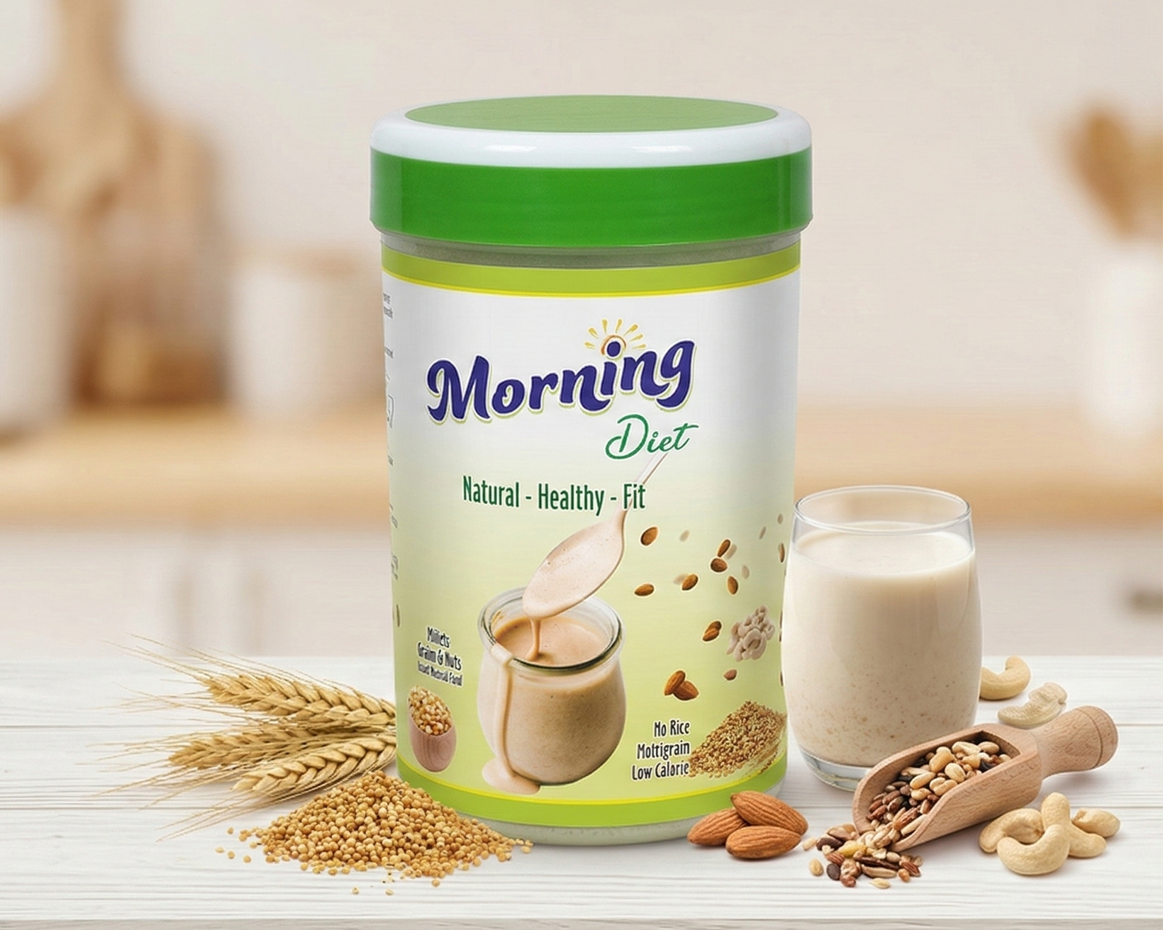 Morning diet jar